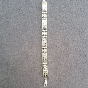 Brighton Silver and Gold Tone Bracelet